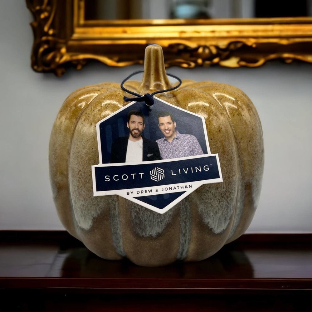 Scott Living Ceramic Pumpkin